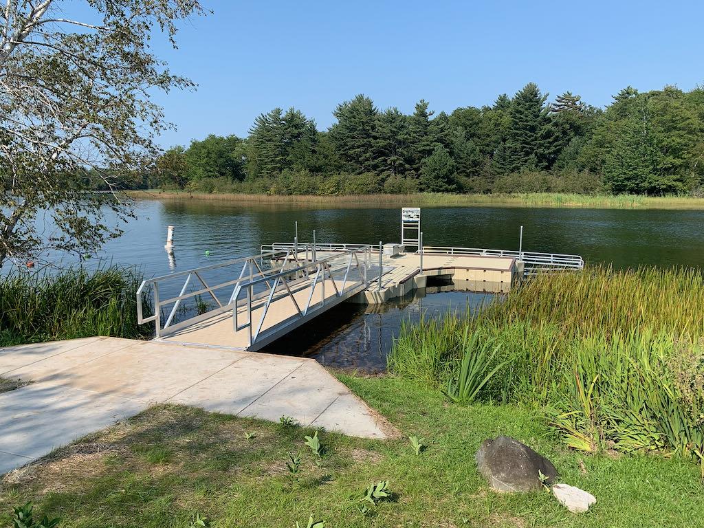 Accessible Kayak Launch at Ludington State Park