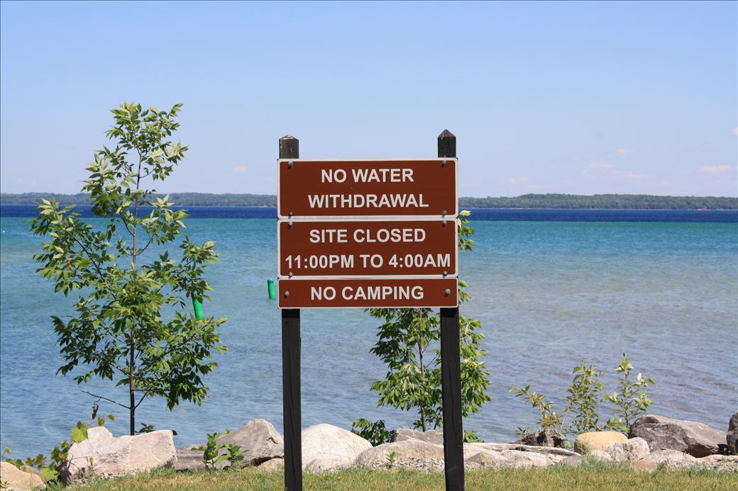 Mdnr West Arm Boat Ramp Michigan Water Trails