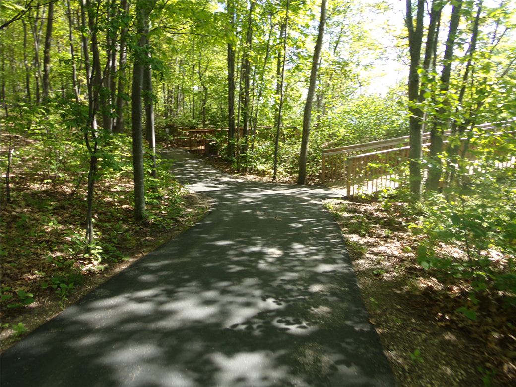 Middle Village Park pathway