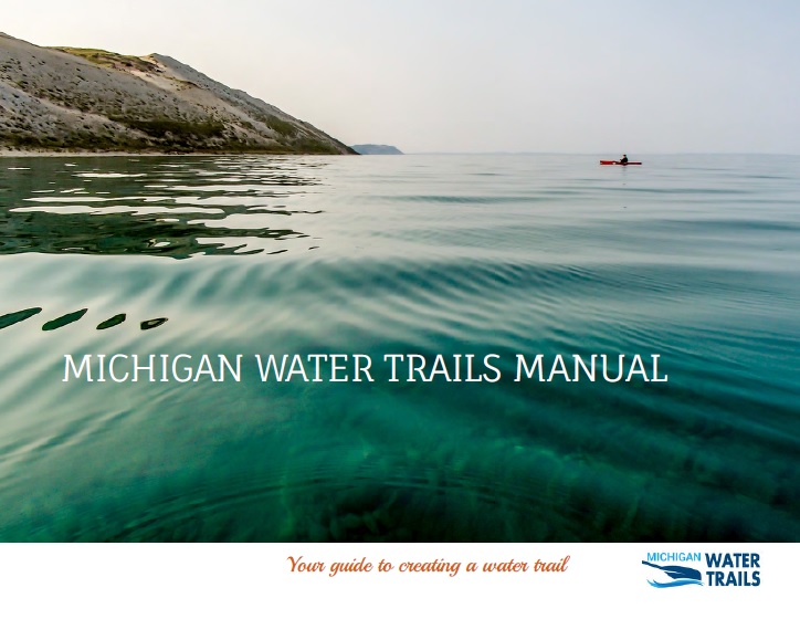 Cover of the Michigan Water Trails Manual