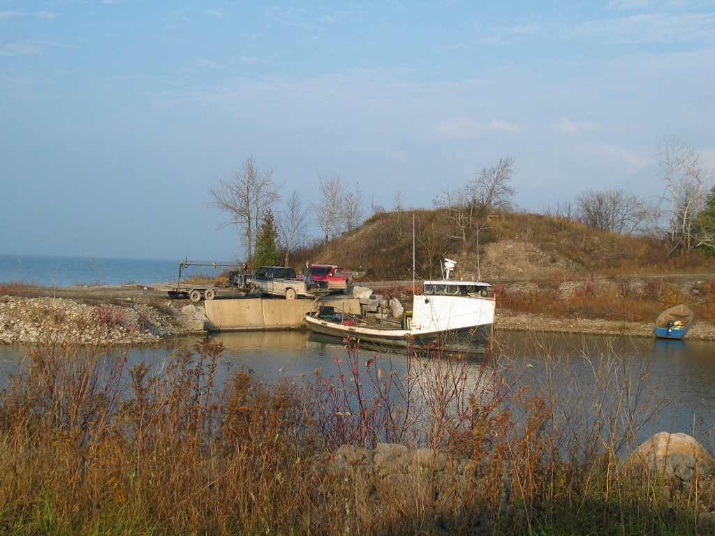 DNR Rockport Boat Launch/Alpena Township Park Michigan Water Trails