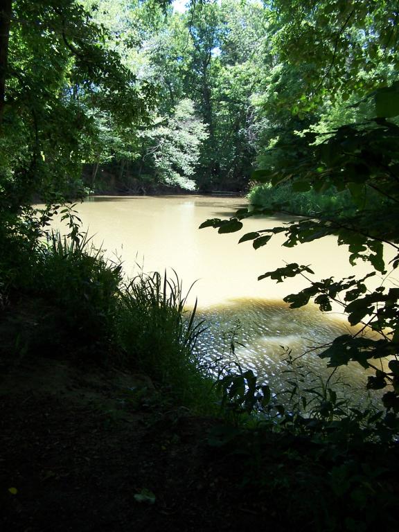 The Belle River at East China Twp Park