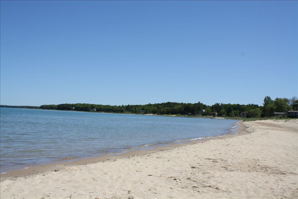 Elk Rapids Dam Beach