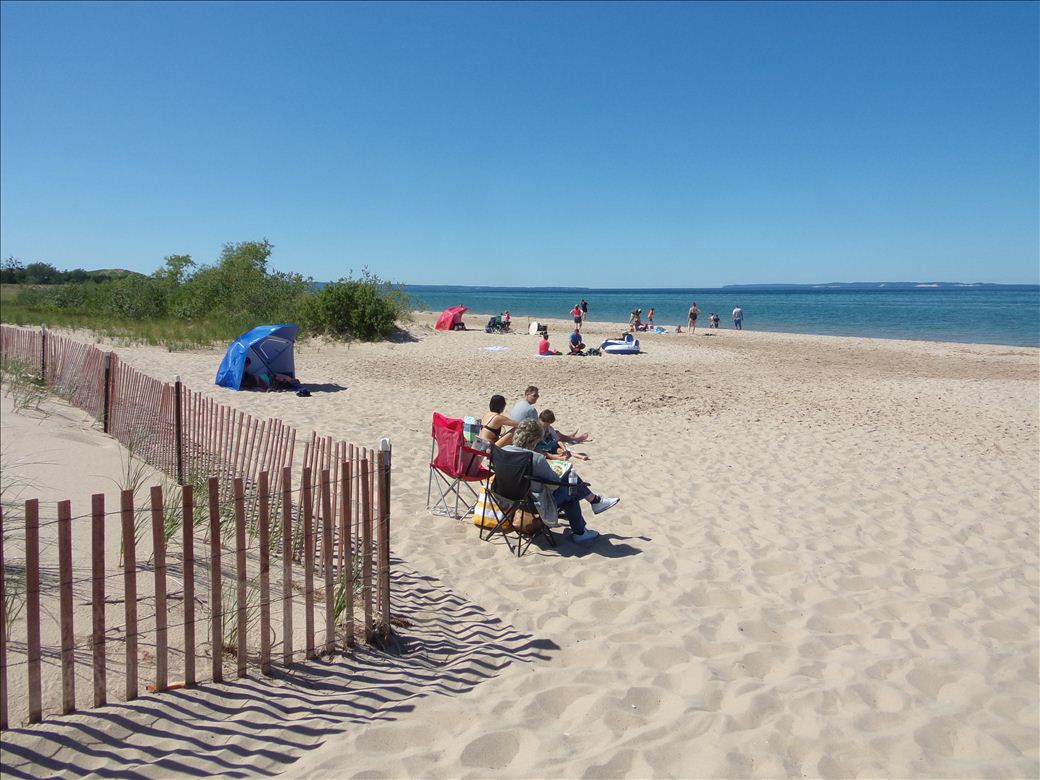Glen Haven beach access Michigan Water Trails