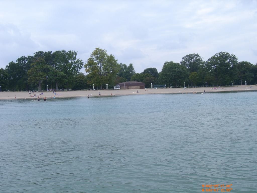 From the water
