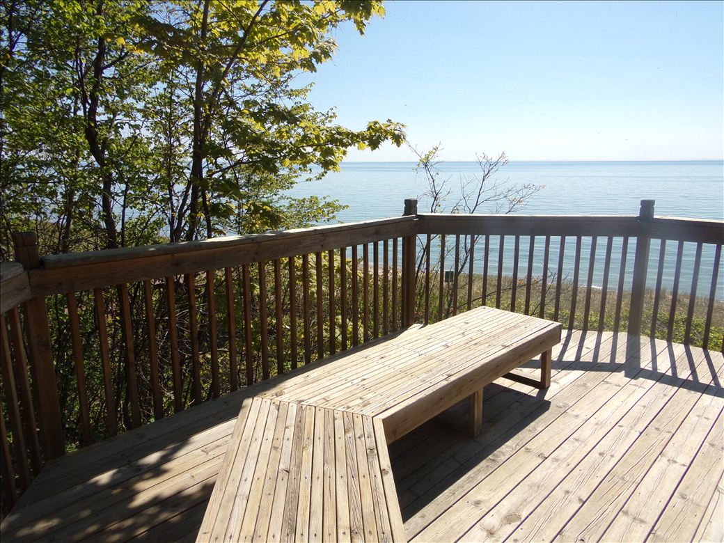 View south from Middle Village Park deck