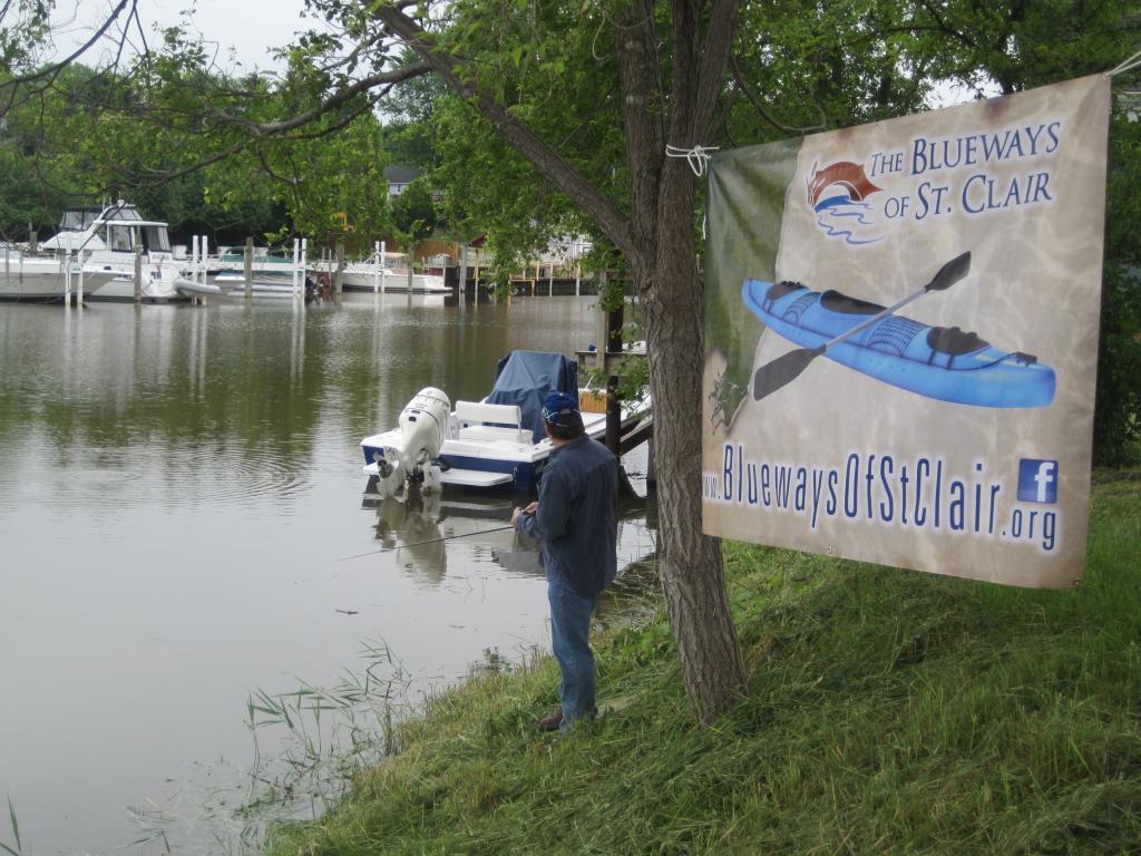 The Pine River in St. Clair
