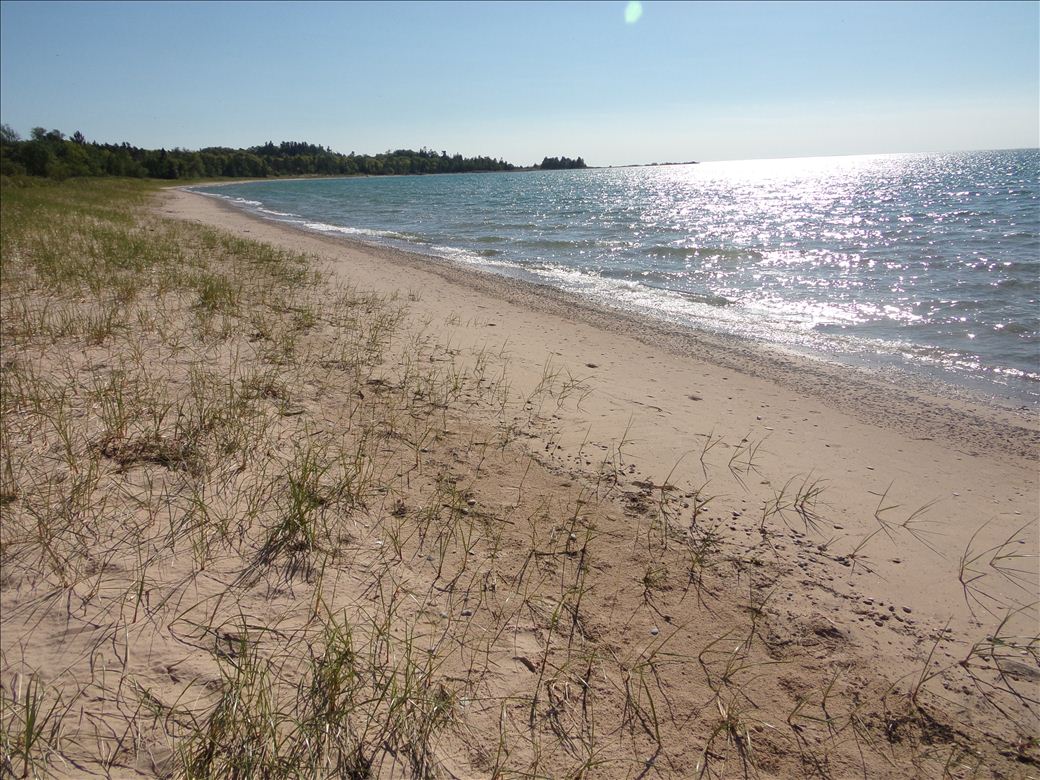 Wilderness State Park Sturgeon Bay roadside access Michigan Water Trails